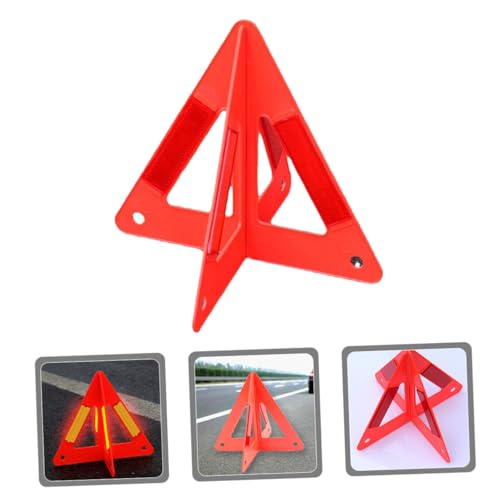 Triangle de sécurité réfléchissant pour éviter les dangers de panne sur route