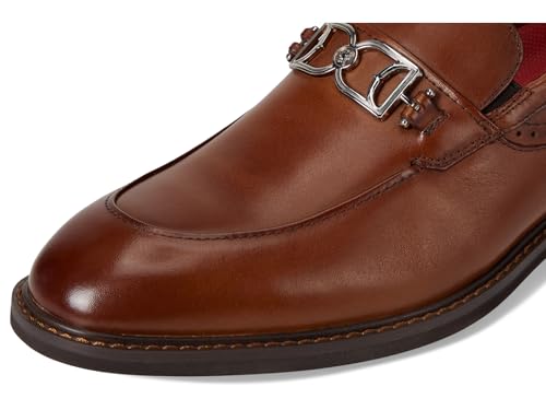 Stacy Adams, Men, Boyd Moc Toe Bit Slip-On, Brandy, 14, Medium by Stacy Adams - Used condition - Image 7