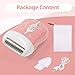 YHC Electric Razor for Women – Cordless Rechargeable Shaver for Legs, Underarms, and Bikini with Hypoallergenic Foil