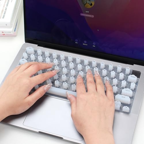 Protector de teclado de silicona delgada para laptop 14" miniatura 3