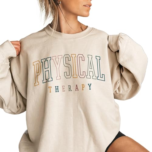 PT Sweatshirt, Physical Therapist Gift, DPT Graduation, Physical Therapy Assistant PTA Grad Gift, Doctor Of Physical Therapy Unisex Crewneck Ash Grey2