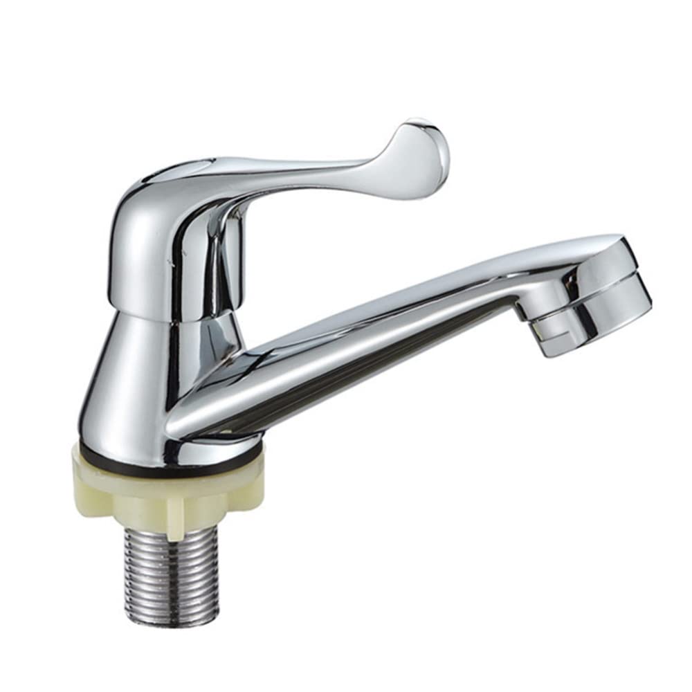Robinet de cuisine chrome mitigeur lavabo maison MOCHAMIK - 6