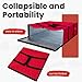 TOGETRUE Pizza Bag, Insulated Pizza Bags for Delivery Carry Hot, Large Pizza Food Delivery Bag for Doordash, Uber Eats, Pizza Warmer Bags for Personal Use, 20 x 20, (Red-black Edge), TTPZB001C