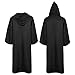 CUSFULL Capa con Capucha Capa Disfraz de Caballero Cool Cosplay Disfraz para...