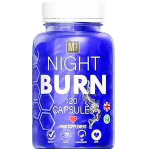 Night Burn Liposomal 120 Capsules for Women and Men 60 Days Supply | Vegan | Size Management | 50% More Than Other Brands High Strength Supplement