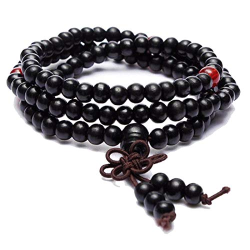 Pulseira Rosário Budista Japamala Preta