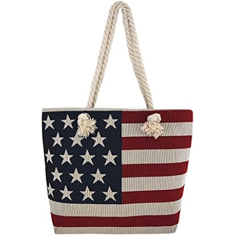 Western Origin American Flag Tote Bag Cover