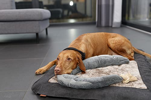 TRIXIE Be Nordic Plüschtiere für Hunde Aarl Karl groß – maritimes Kuscheltier für Hunde zum Spielen und Kuscheln – robust & langlebig – aus Plüsch/Tau - 36049