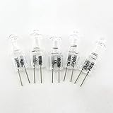 Tool Part for 10pcs Halogen Lamp 2 Pin 2900k Light Bulb G4 12V 5W/10W/20W/30W/50W Portable Warm White Halogen Bulb Light Lamp Accesories - (Wattage: 20W)