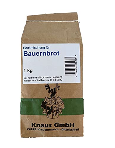 Backmischung Bauernbrot 1 kg / Brot Backen Mischung Mehl