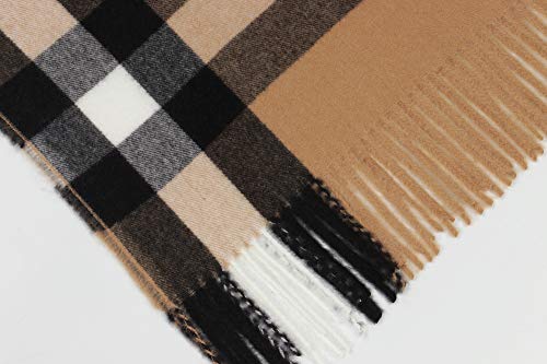 Longwu Donna Morbida sciarpa in lana di cashmere