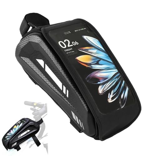 Sacoche de cadre vélo tactile pour vos trajets quotidiens