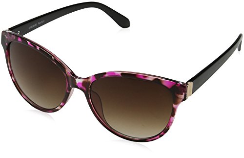 Eyelevel Women's POLLY POLLY Cateye Sunglasses 55, Black/Pink/Grey Gradient