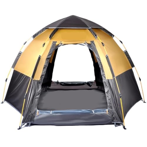 Carpa automática hexagonal para 1 persona, plegable y resistente miniatura 2