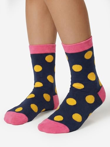 Image of COTTON DAY 7 Days of the Week Gift Box Kids Girls Fashion Short Socks Cute Animal, Floral, Stars, Stripes & Polka Dots Design