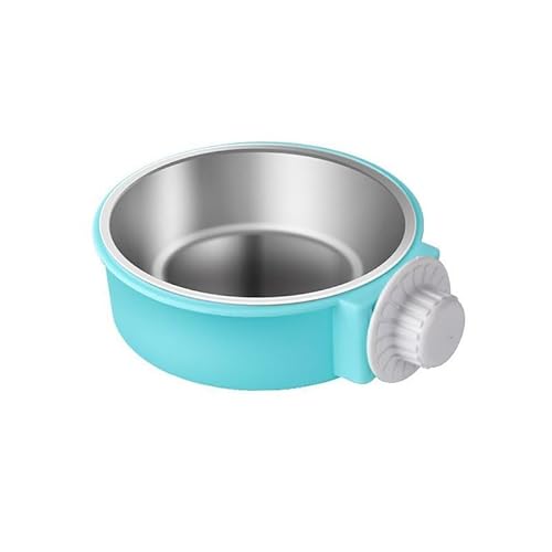 Plus Nao(プラスナオ) ペット用食器 フードボウル ウォーターボウル ペットグッズ 犬 ドッグ 猫 キャット ケージ用 取り付け可能 エサ入れ 小 ピンク