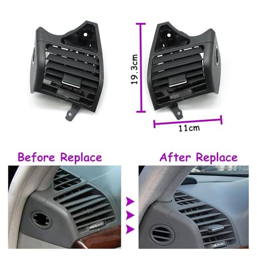 Rejilla de ventilación Benz Clase S W220 para mantener el confort en sus viajes familiares 6