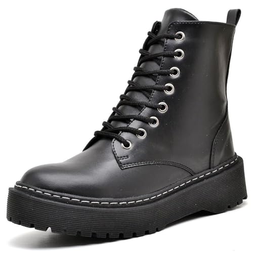 Bota Coturno Feminino Tratorada DUBUY 1105FG Tamanho:42;cor:Preto;gênero:Feminino