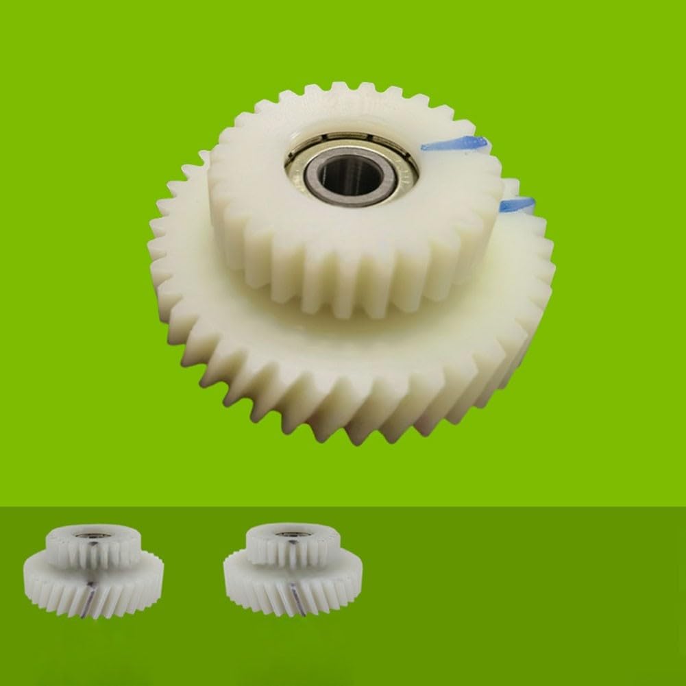 Lot de 3 engrenages en nylon pour moteur AKM 100SX, dents de rechange 39T + 27T pour vélo électrique, blanc gauche/droite distingué (39T + 27T gauche)