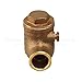 Midline Valve 432D234 Swing Check Valve, Backflow Prevention, Lead Free 1/2 in. Sweat Connections, Cast Brass