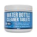 Essential Values 24 Tablets Water Reservoir & Bottle Cleaning Tabs, Quickly Removes Stubborn Stains & Odors - Great for Hydration Backpack Bladders & Water Bottles