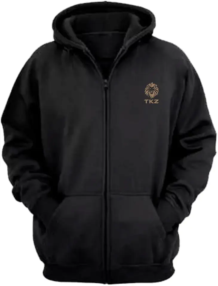 Moletom Agasalho Unissex Aberto Capuz e Ziper