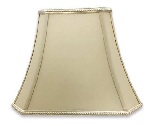 Royal Designs DSO-68-16BG Rectangle Bell Cut Corner Designer Lamp Shade (6.25 x 8) x (11 x 16) x 12, 16 in, Beige-1 Pack Royal Designs DSO-68-16BG Rectangle Bell Cut Corner Designer Lamp Shade (6.25 x 8) x (11 x 16) x 12, 16 in, Beige-1 Pack