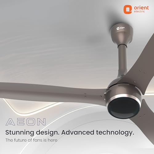 Orient Electric Newly Launched 1200 mm Aeon BLDC PRO, Anti-Dust Designer Ceiling fan with Remote & 5 yrs Warranty by Orient, Boost mode for Quick Cooling & High Air Delivery - Magma Grey 3 41r7H6LZ6EL