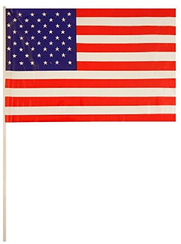 USA Hand Waving Flag 29x17cm x50