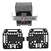 Aluminum Alloy CNC V Lock Battery Quick Release Plate, Black Firm Base with Limit Structure, Multiple Screw Slots for V Type Camera Battery Mount
