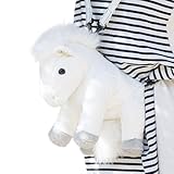 可愛い動物のバックパック | 馬の形 やわらかい リュック - キャラクターの動物バックパック - 子供 男の子 女の子 息子 娘 保育園 幼稚園 デイケア 旅行 ピクニック 週末旅行 向け