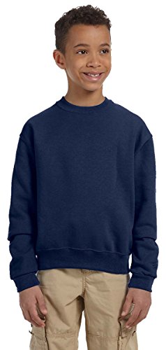 Light-Weight Crewneck Sweatshirt for Kids by Jerzees