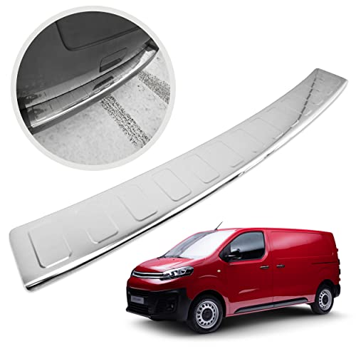Protection Seuil De Pare-chocs Arriére Pour Citroen Jumpy L3 2016-2024 ABS Mat - Auto
