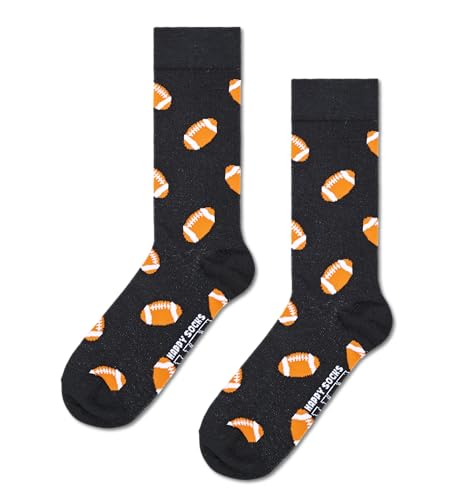 Happy Socks Basics Collection- Multi-Pack Crew Socks for Men and Women- Sports and Food Themed4