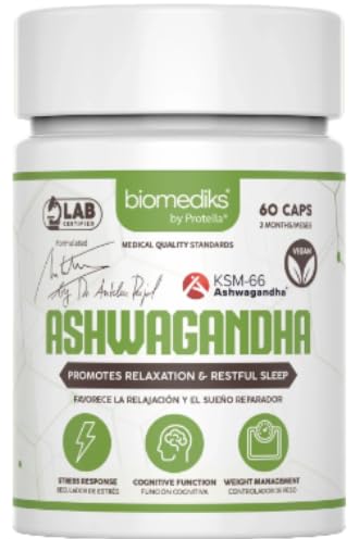 Ashwagandha KSM 66 600 Mg 60 Caps
