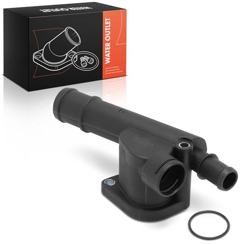 Frankberg 1x Kühlwasserflansch Kompatibel mit A3 8P1 A4 8EC A6 4F2 Polo 9A 9N Touran 1T1 1T2 Passat Variant 3C5 Octavia II Combi 1Z5 Leon 1P1 Replace# 038121132G