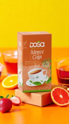 Meyve Çayı - Doğal Bitki ve Meyve Karışımı, 20'li Poşet Çay, Bağışıklık Güçlendirici