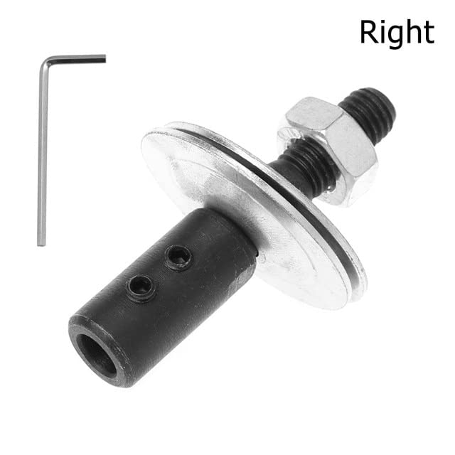 Tool parts for Machine 8x12x62mm Spindle Adapter Left / Right for Grinding Polishing Shaft Motor Bench Grinder Machine Woodworking Power - ( Color: Right )