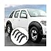 Rivet Style Fender Flares Compatible For Nissan Navara 2008-2014 Year SE Version Wheel Arch Extension Mudguards 4X4 Car 4PCS/SET