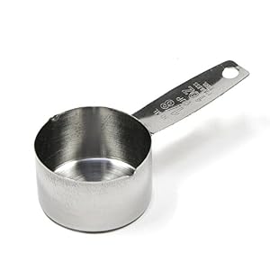 Chef Craft Edelstahl-Kaffeemesser, 28 ml, 3 Stück