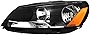 Gold Shrine For Volkswagen Passat Headlight Lamp 2011 2012 2013 2014 2015 Halogen Driver Left Side
