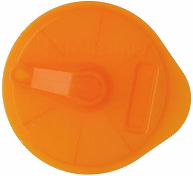 Orange T-Disk compatible with Aqualogis Tassimo Caddy, Charmy, My Way, Joy, Happy Bosch Brown