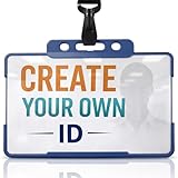 Design Your Own Staff Photo ID Card for Business, Care, Schools & Organisations. Personalised Plastic ID Badge with Logo, QR Code & Optional Lanyard or Holder