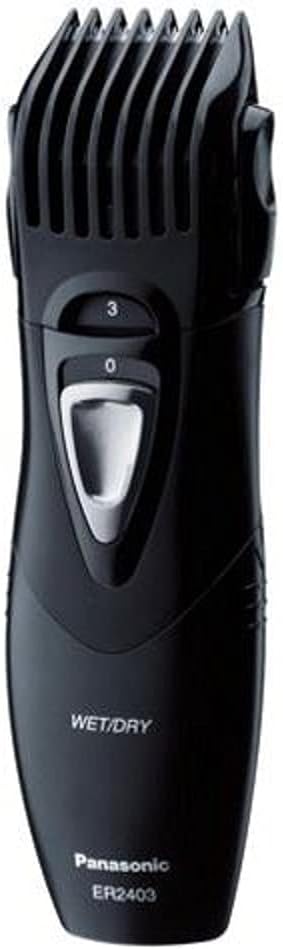 Panasonic ER2403K503 Men's Washable Beard Trimmer in Black
