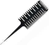 Professional Hair Combs for Women Styling Hair Combs Plastic Weaving Combs for Highlighting