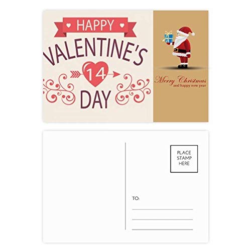 Cartes postales Happy Valentine's Day lot de 20 pièces pour la Saint-Valentin