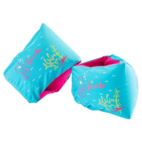 Speedo Kids Fabric Armbands - Aqua