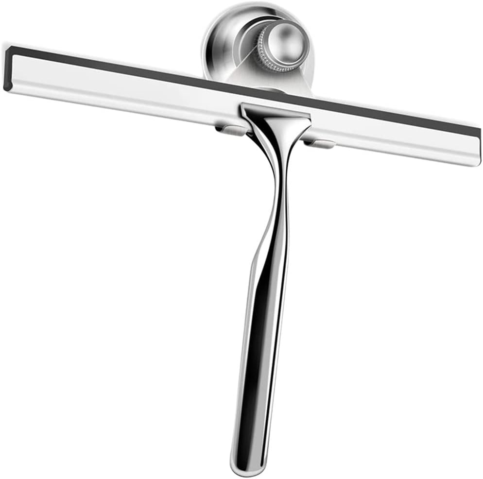 Shower Squeegee Glass Clean Scraper Washing Wiper with Hook Floor Window Cleaning