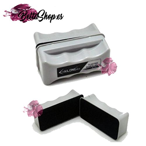 BETTASHOP.ES IMAN Limpia Cristales para Acuario PEQUEÑO IMANES LIMPIACRISTALES Acuario PECERA