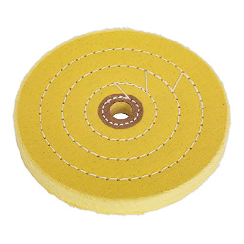 Sealey Bg150Bwc Buffing Wheel ?150 X 13Mm 13Mm Bore Coarse